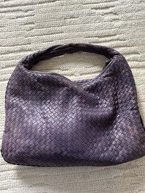 Bottega venetta purple hobo medium bag